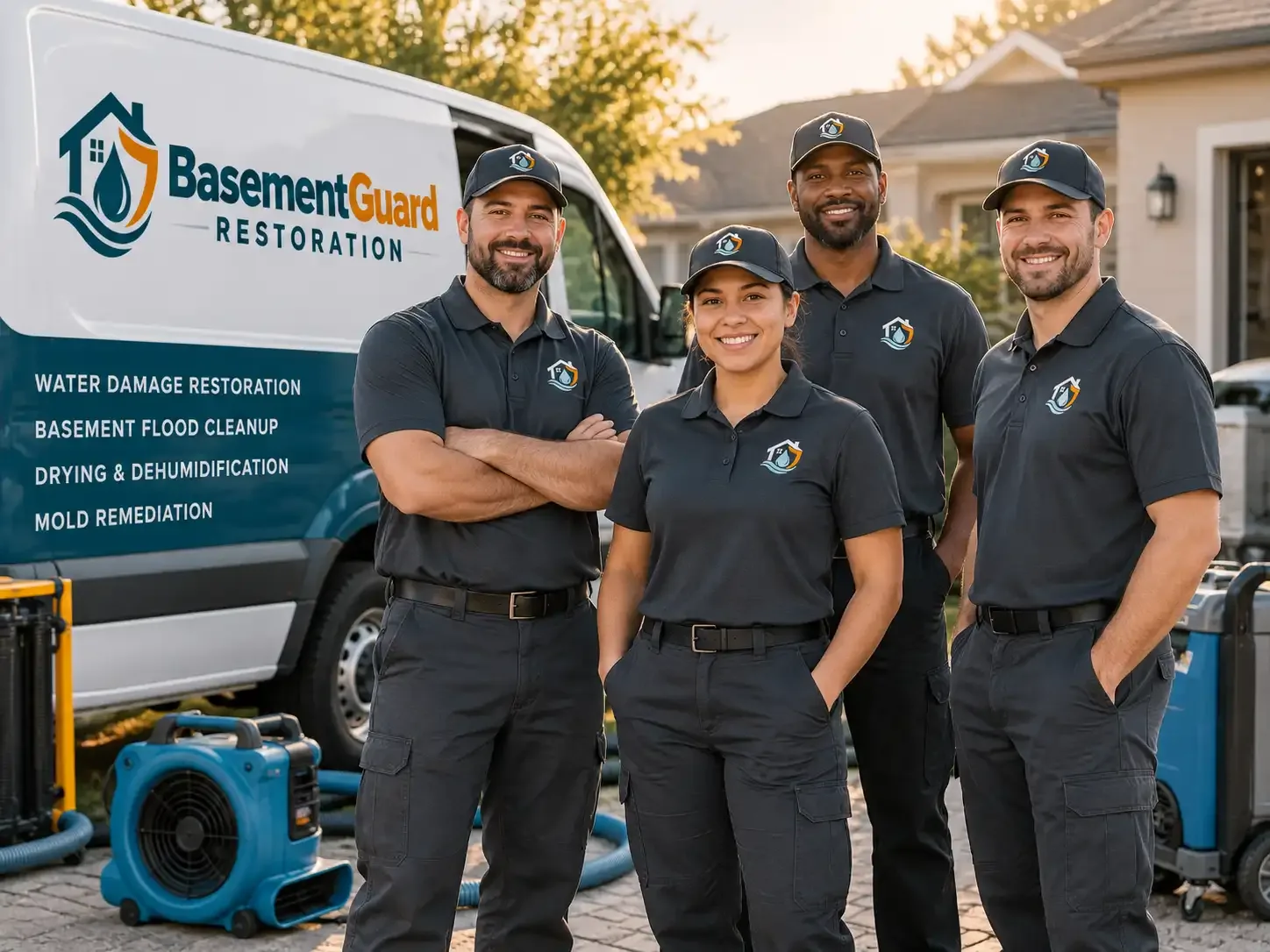 Basement Water Damage Restoration company in Barronett, WI